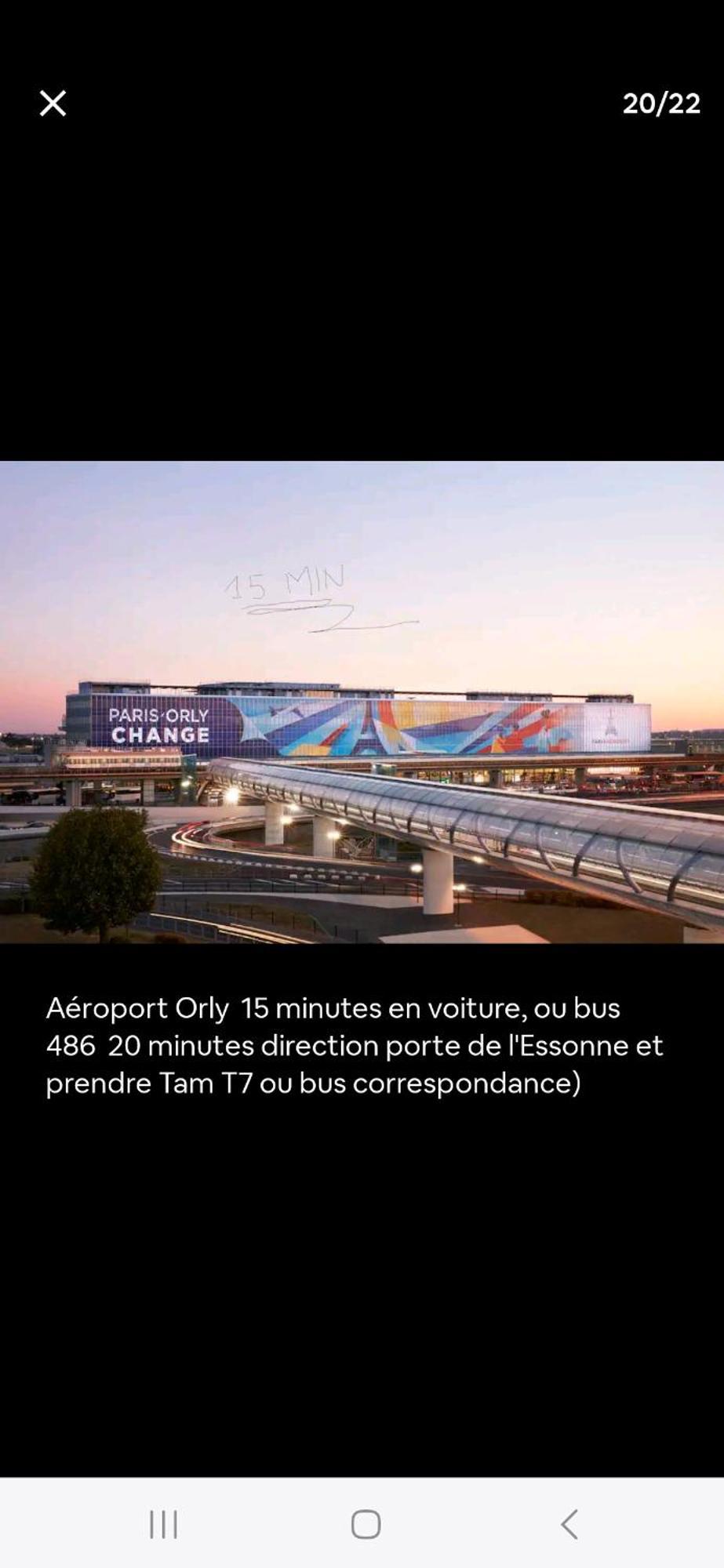 Bel Appart F2-5 Mn Aeroport D'Orly 帕艾维坡斯特 外观 照片